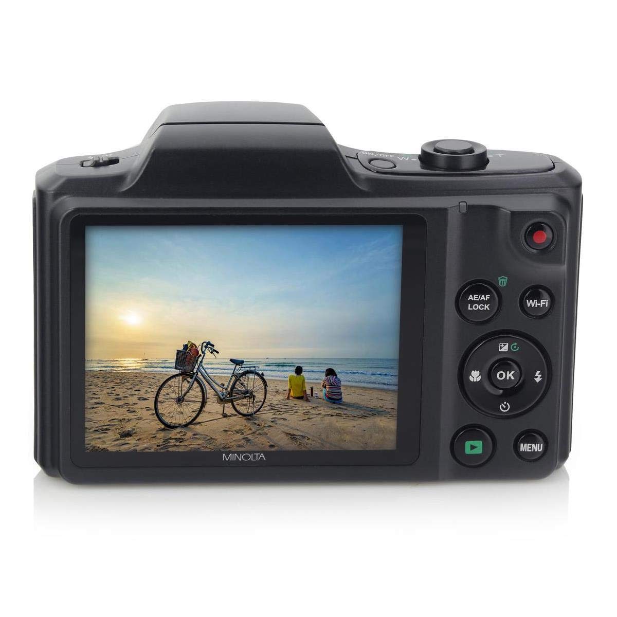 Amazon.com : Minolta 20 Mega Pixels Wi-Fi Digital Camera with 22x